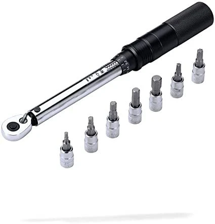 BBB Clé Dynamomètrique Luxe + Douilles "TorqueSet Deluxe 3 BBB Clé Dynamomètrique Luxe + Douilles "TorqueSet Deluxe