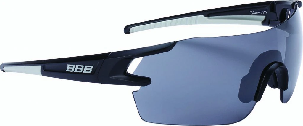 BBB Lunettes FullView Noir Mat, PC Smoke Flash Mirror Lens 3 BBB Lunettes FullView Noir Mat, PC Smoke Flash Mirror Lens