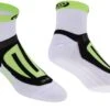 BBB Socquettes ErgoFeet ThermoCool BLANC-JAUNE FLUO