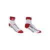 BBB Socquettes TechnoFeet Coolmax Blanc/Rouge