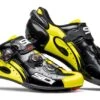 Chaussures SIDI Wire Carbon Noir/Jaune Fluo