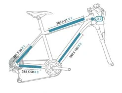 Protection AutoCollante CLEAR PROTECT Pack Velo XL Mat Special Vtt Descente