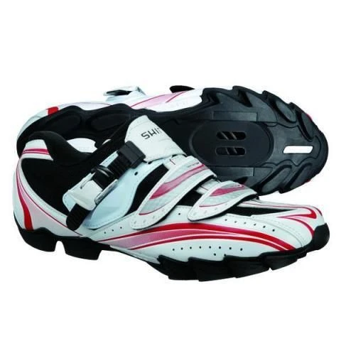 Shimano Chaussures Vtt M087 Blanc/Rouge Pointure 41 3 Shimano Chaussures Vtt M087 Blanc/Rouge Pointure 41