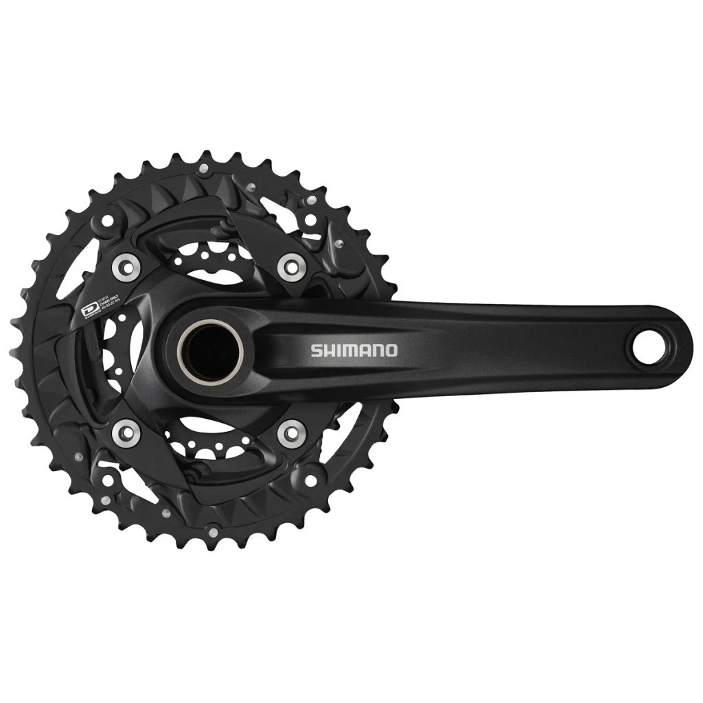 SHIMANO Pédalier 10v Noir Deore MT500-3 40/30/22D 175mm 3 SHIMANO Pédalier 10v Noir Deore MT500-3 40/30/22D 175mm
