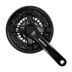 SHIMANO Pédalier 6/7/8v Noir FC-TY501 42/34/24D 170mm