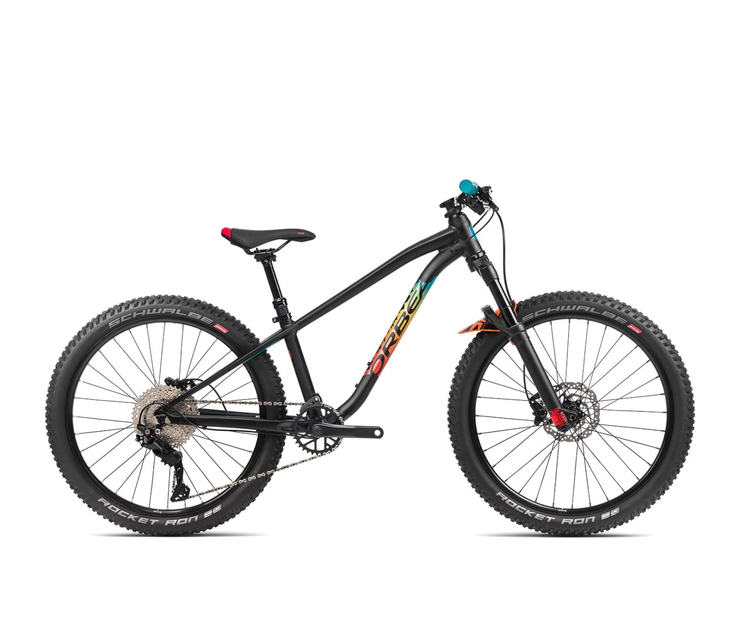 VTT Enfant Orbea Laufey 24 H10 Noir/Arc En Ciel 3 VTT Enfant Orbea Laufey 24 H10 Noir/Arc En Ciel